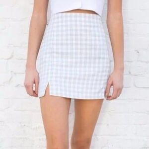 Brandy Melville John galt blue Cara skirt
